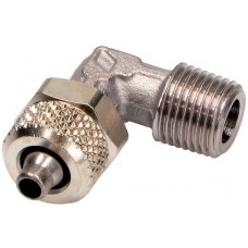 Конектор фитинг за кафe машина Ф 1/8M-Ф4/6 mm - ъглов 90°