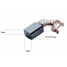 Графитни четки за бормашина 6x9x11/12.5 MAKITA Original