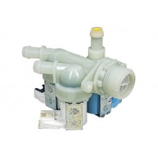 Троен електромагнитен вентил за пералня Candy - 90°/180°,отвори Ф11mm, Rast 2.5.
