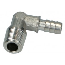 Конектор фитинг за кафе машина 1/8+Ф6 mm - ъглов 90°