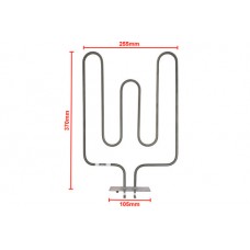 Долен нагревател за фурна Candy, Hoover, Rosieres, Zerowat 1500W 230V