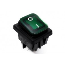 Ключ светещ влагозащитен зелен 16A IP65