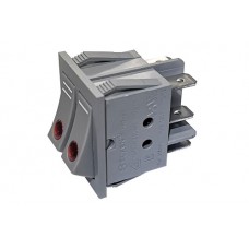 Ключ 2x16A,  6 контакта