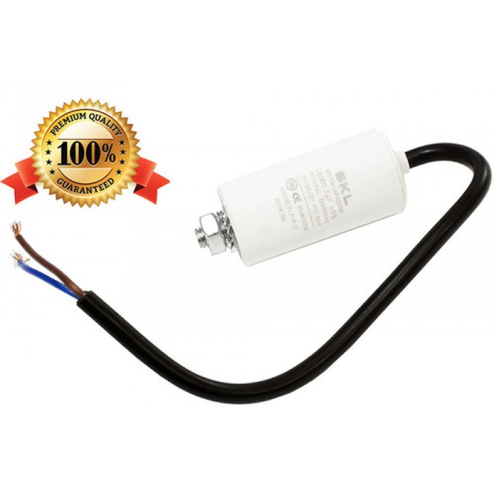 Кондензатор работен 7mf 450V с кабел