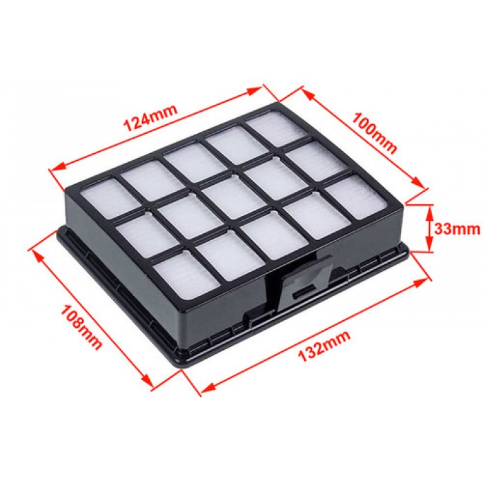 Хепа филтър за прахосмукачка Samsung 135x110x33mm