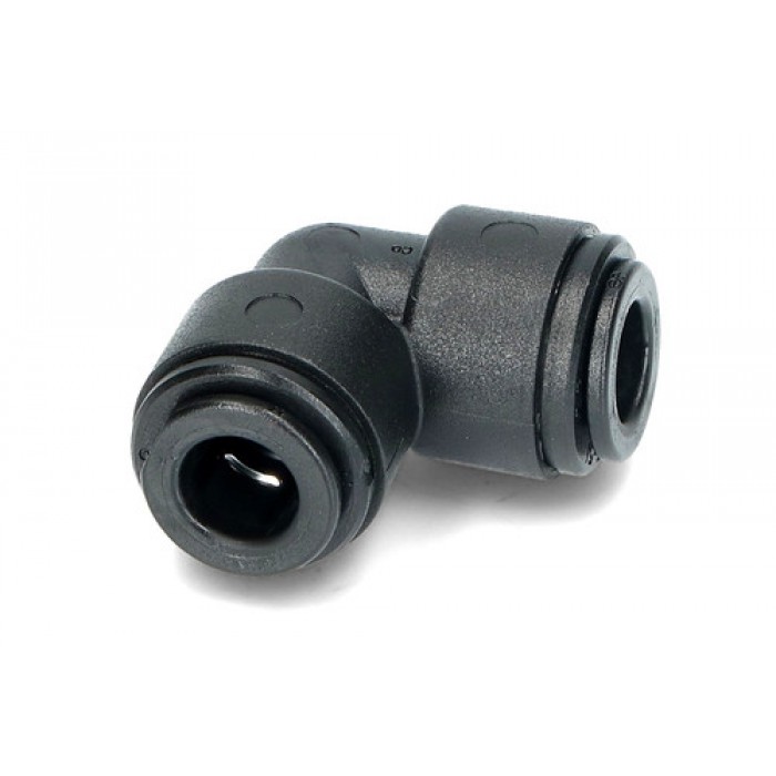 Съединител за маркуч Ф8mm X Ф8mm ъглов