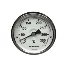 Професионален термометър  Ф63mm 0-350 °C с резба 1/2