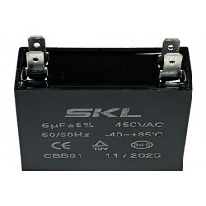 Кондензатор 5mf 450V - 48x18x34 mm